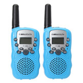 T-388 0.5W UHF Automatycznie wielokanałowe Mini Radio radiotelefony Niebieski